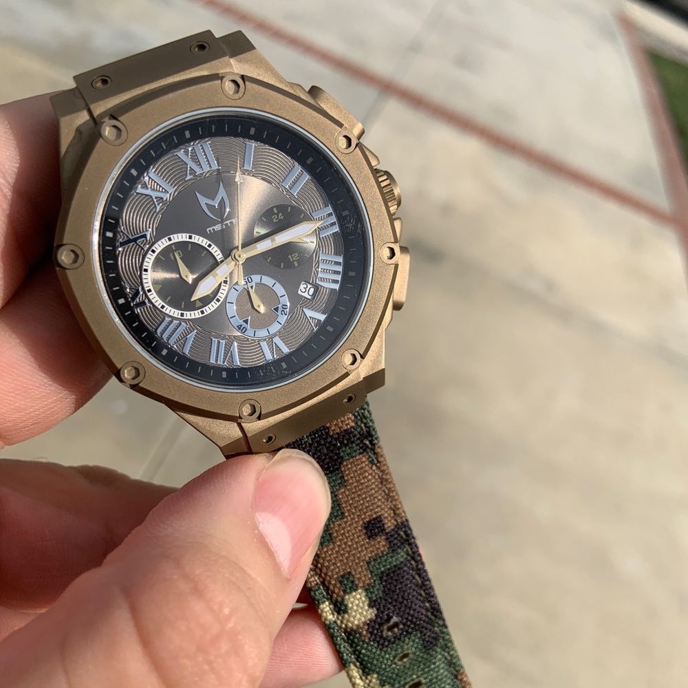 Khaki gold 45mm MSTR Ambassador